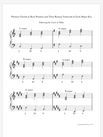 Music theory Roman numerals chords and inversions chart